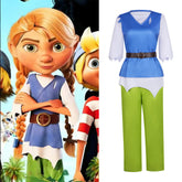 Crazy Pirate Crew Cosplay Costume Marco Veronica Halloween Party Performance Outfit for Kids and Adults - Halloweez